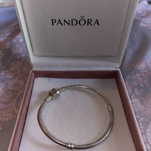 Barely used Pandora charm bracelet